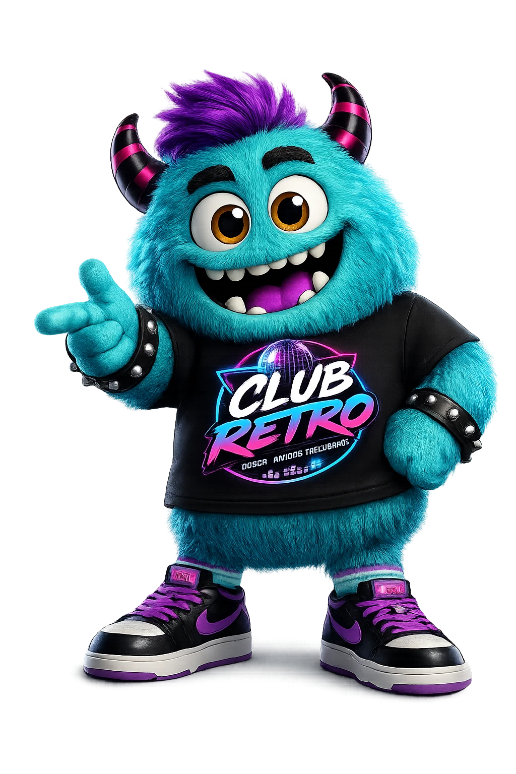 Mascota oficial de Club Retro